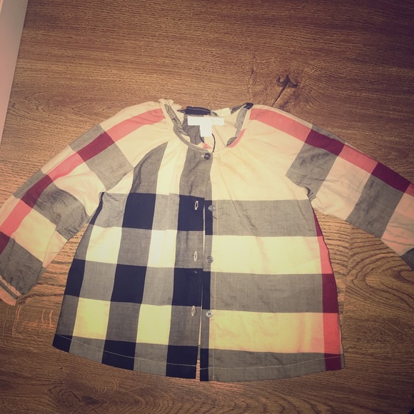 Other - Burberry Button down check shirt